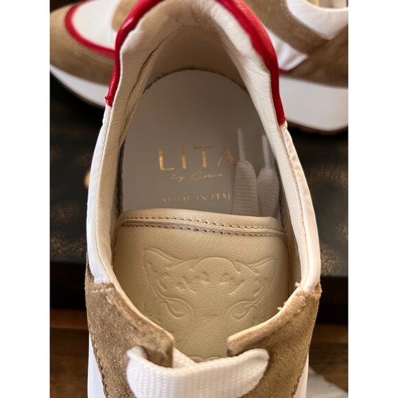 LITA BY CIARA Women's Multi-Color Trainer Red/White Sz EU 40 NIB - Picture 7 of 9